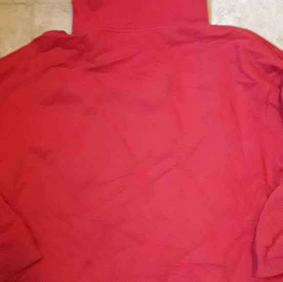 🏈 WISCONSIN HOODIE NUC REALLY RED Sz XL UniSex - Picture 3 of 16